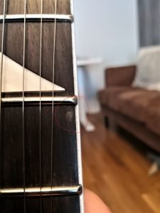 Jackson js22 dinky minor flaw in finish