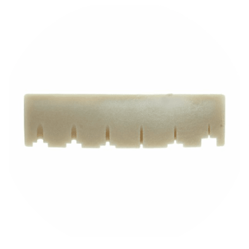 displays Compensated guitar Nut