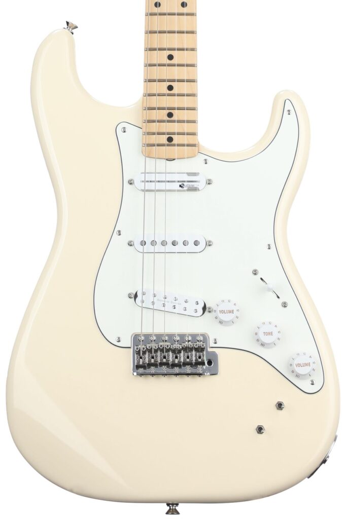 image showing Fender EOB Ed O'Brien Stratocaster finished in Olympic White