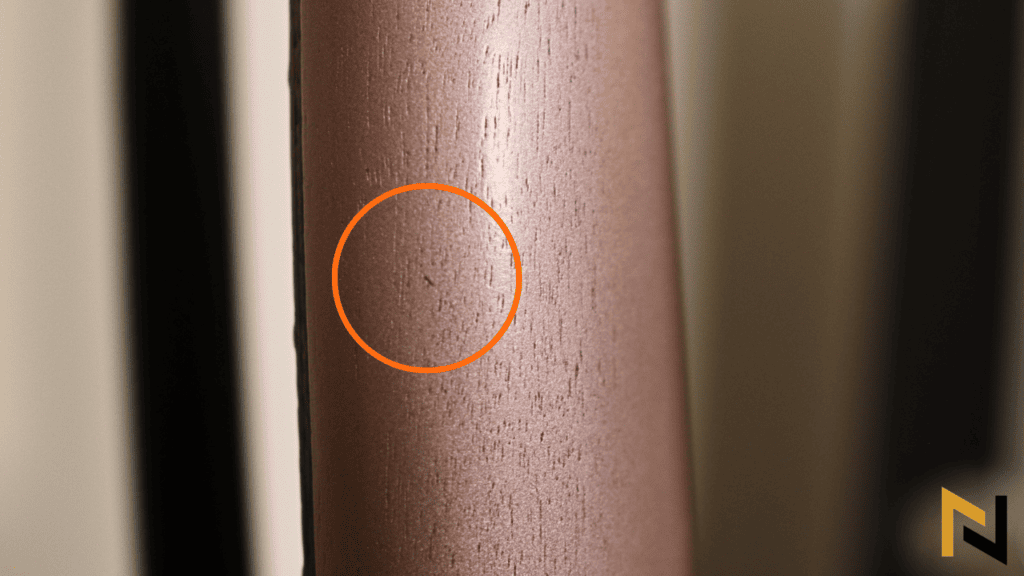 small scratch on the neck of gibson les paul modern lite